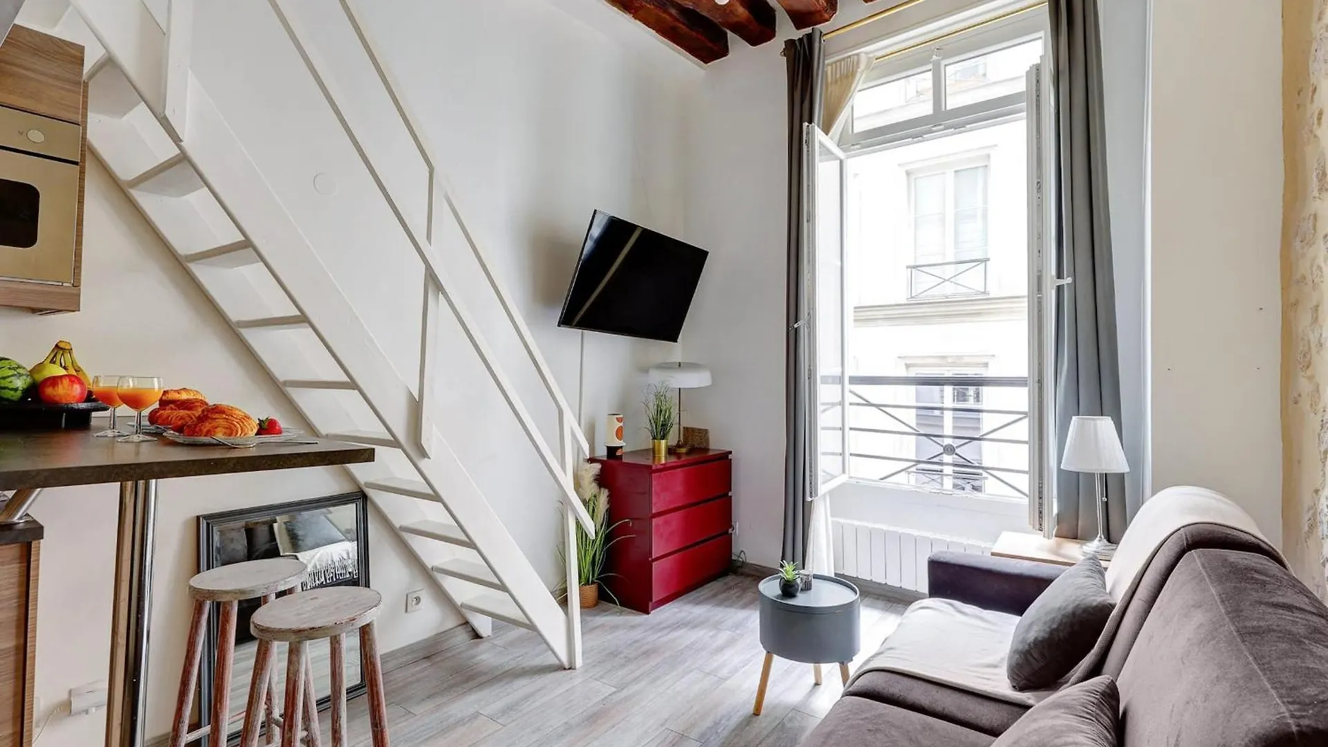 Bnbnova - Le Marais & Pompidou & Place Des Vosges 巴黎 0*,